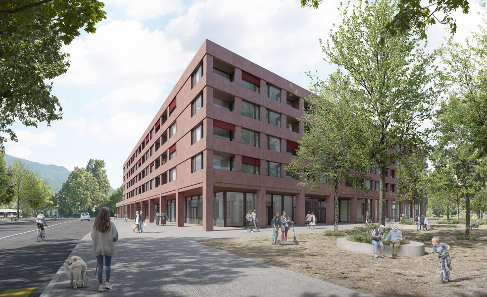 Rendu 3D de la construction